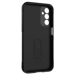 Magic Shield Case Samsung Galaxy A24 4G, lankstus, šarvuotas dangtelis, juodas