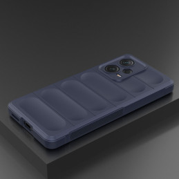 Magic Shield Case dėklas skirtas Xiaomi Redmi Note 12 Pro+ lankstus šarvuotas dangtelis mėlynas