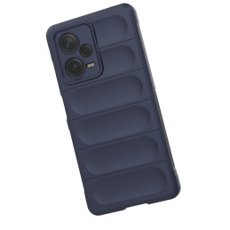 Magic Shield Case dėklas skirtas Xiaomi Redmi Note 12 Pro+ lankstus šarvuotas dangtelis mėlynas
