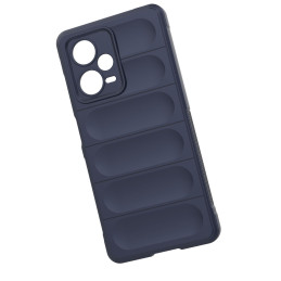 Magic Shield Case dėklas skirtas Xiaomi Redmi Note 12 Pro+ lankstus šarvuotas dangtelis mėlynas