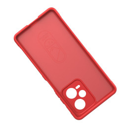 Magic Shield Case Xiaomi Redmi Note 12 Pro+ lankstus šarvuotas dangtelis raudonas