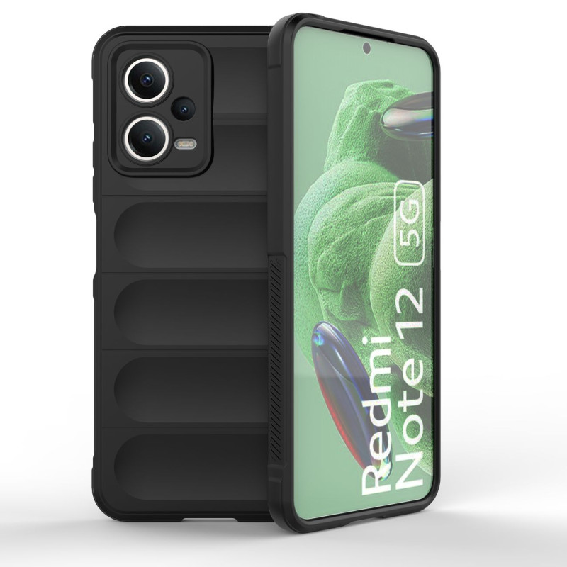 „Magic Shield“ dėklas, skirtas Xiaomi Redmi Note 12 5G / Poco X5 5G lankstus šarvų dangtelis juodas