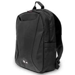 BMW Carbon&Leather Tricolor kuprinė skirta 16" nešiojamam kompiuteriui - juoda