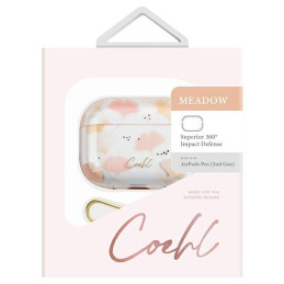 Uniq Coehl Meadow dėklas, skirtas AirPods Pro 2 – rožinis