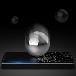 Dux Ducis 10D grūdintas stiklas, skirtas Sony Xperia 1V 9H su juodu rėmeliu