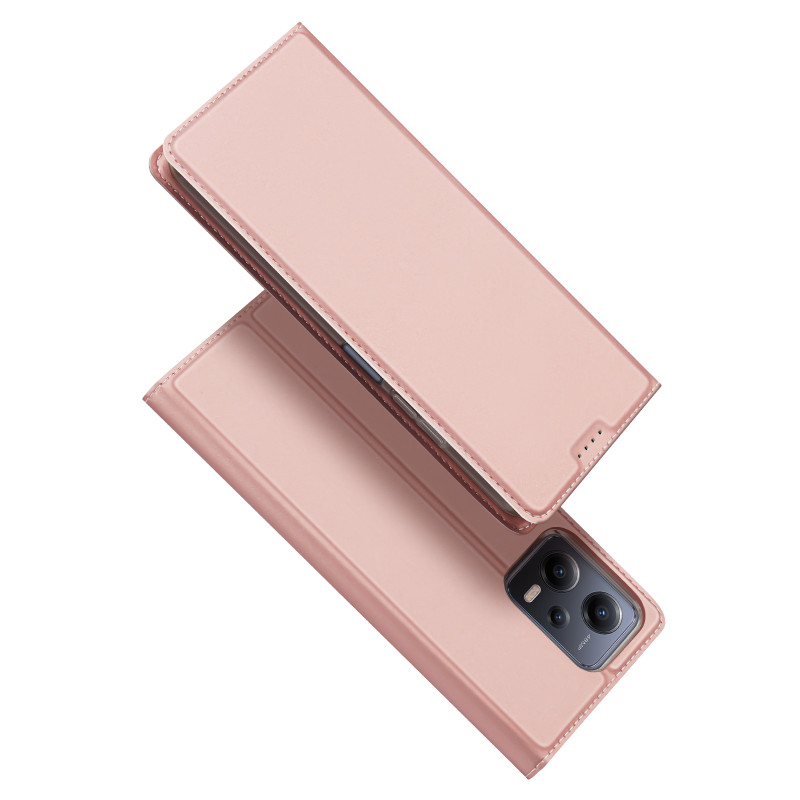 „Dux Ducis Skin Pro“ dėklas, skirtas „Xiaomi Redmi Note 12 Pro“ / „Poco X5 Pro 5G“, atverčiamas dangtelis kortelės pinig...