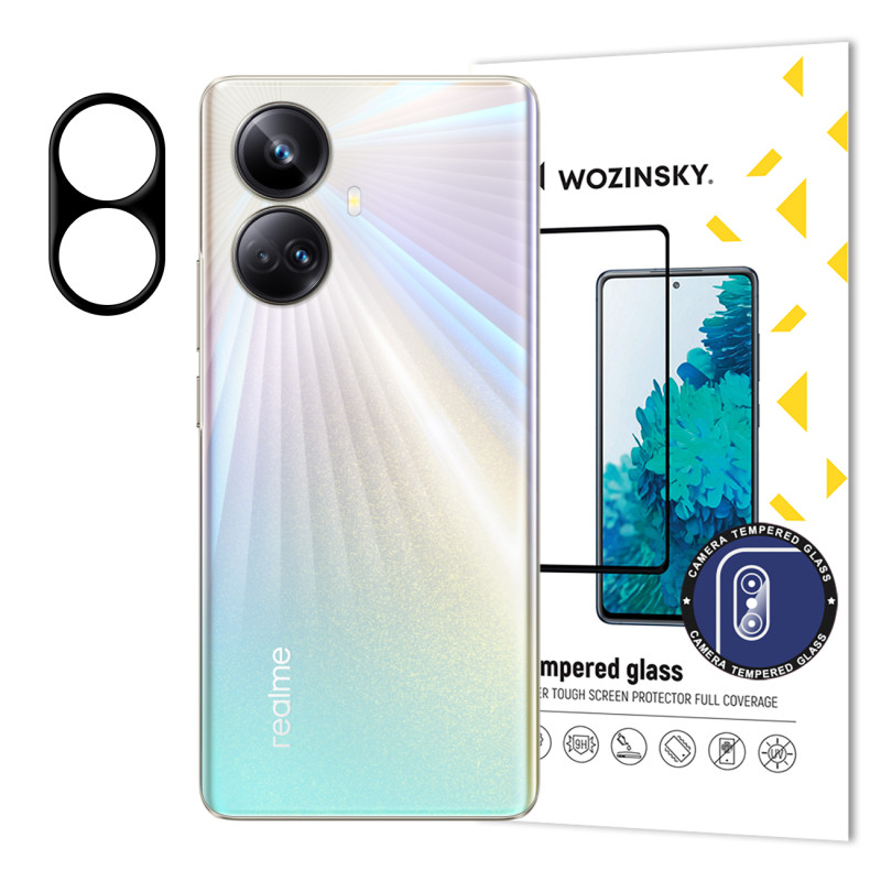 Wozinsky Full Camera Glass grūdintas stiklas, skirtas Realme 10 Pro+, skirtas fotoaparatui ir 9H fotoaparatui
