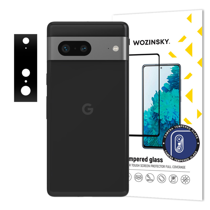 Wozinsky Full Camera Glass grūdintas stiklas, skirtas „Google Pixel 7“, skirtas 9H kamerai