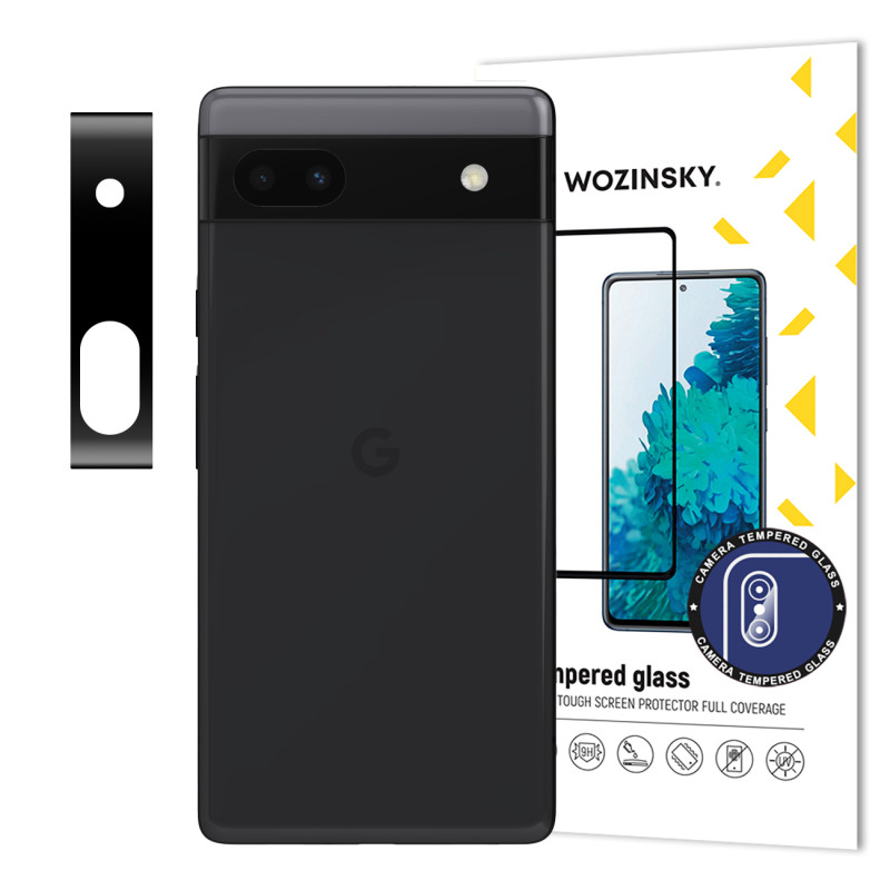 „Wozinsky Full Camera Glass“ grūdintas stiklas, skirtas „Google Pixel 6a“, skirtas 9H kamerai