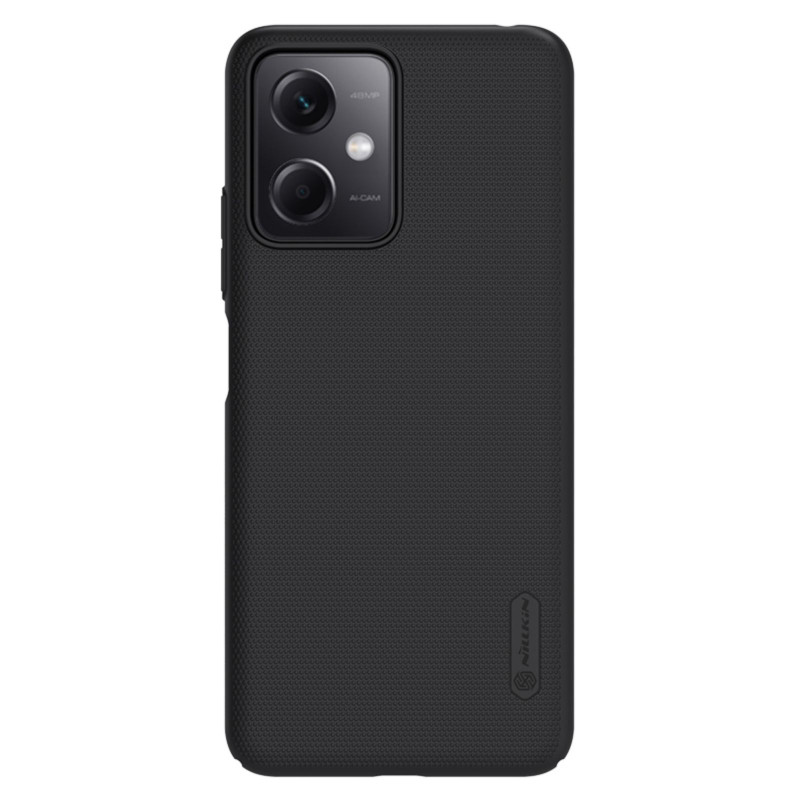 Nillkin Super Frosted Shield dėklas, skirtas Xiaomi Redmi Note 12 5G / Poco X5 5G telefono dangtelis juodas