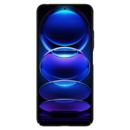 Nillkin Super Frosted Shield dėklas, skirtas Xiaomi Redmi Note 12 5G / Poco X5 5G telefono dangtelis juodas