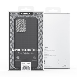 Nillkin Super Frosted Shield dėklas, skirtas Xiaomi Redmi Note 12 5G / Poco X5 5G telefono dangtelis juodas