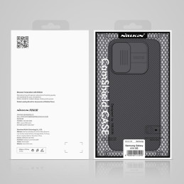 Nillkin CamShield dėklas, skirtas Samsung Galaxy A14 5G / Galaxy A14 dangtelis su fotoaparato apsauga mėlyna