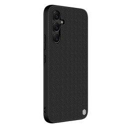 Nillkin Textured Case Samsung Galaxy A54 5G, sustiprintas nailoninis dangtelis, juodas