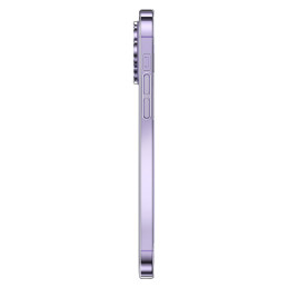 Baseus Crystal Case dėklas iPhone 14 Pro Max plonas dangtelis + skaidrus stiklas