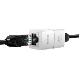 Tinklo jungtis Ethernet kabelio jungtis RJ-45 Baseus AirJoy Series 10 vnt - balta