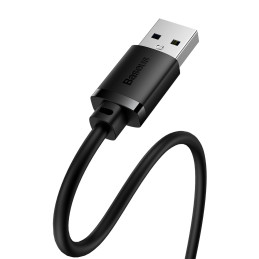 Baseus AirJoy serijos USB 2.0 ilgintuvas 0,5 m - juodas