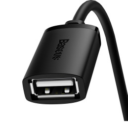 Baseus AirJoy serijos USB 2.0 ilgintuvas 0,5 m - juodas