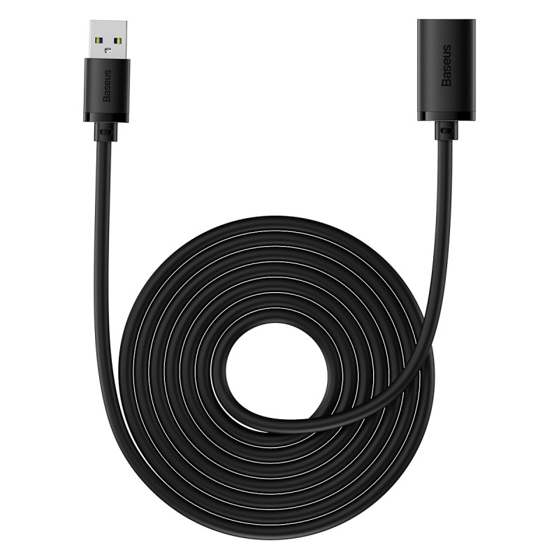 Baseus AirJoy serijos USB 3.0 ilgintuvas 5m - juodas