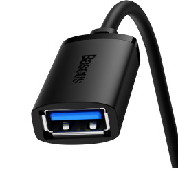 Baseus AirJoy serijos USB 3.0 ilgintuvas 5m - juodas