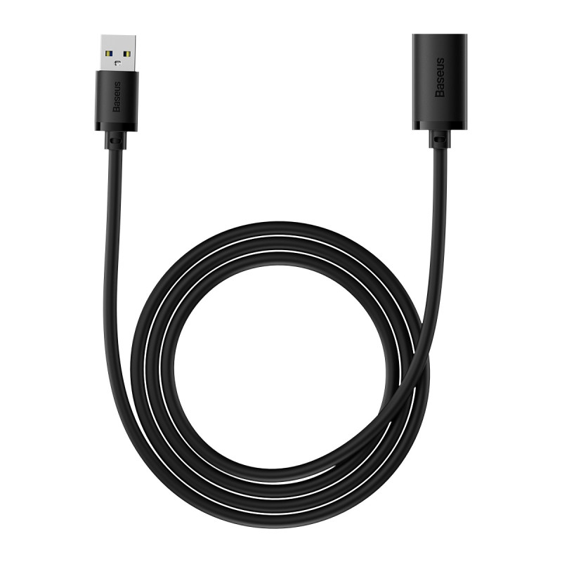 Baseus AirJoy serijos USB 3.0 ilgintuvas 1,5 m - juodas