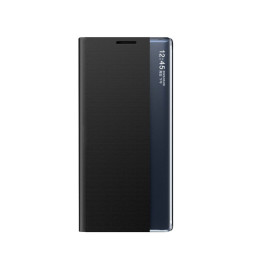 Naujas Sleep Case dangtelis su atvartu ir stovo funkcija, skirta Samsung Galaxy A72 4G black