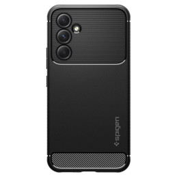 Spigen Rugged Armor dėklas, skirtas Samsung Galaxy A54 5G - matinė juoda