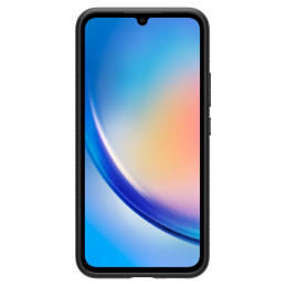 Spigen Liquid Air dėklas, skirtas Samsung Galaxy A34 5G - matinė juoda