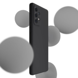 3mk silikoninis dėklas, skirtas Samsung Galaxy A33 5G – juodas
