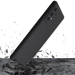 3mk silikoninis dėklas, skirtas Samsung Galaxy A53 5G - juodas