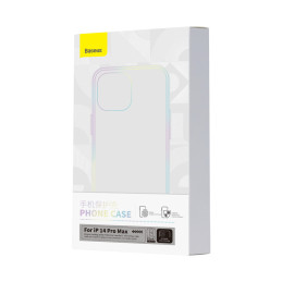 Baseus Corning Case dėklas skirtas iPhone 14 Pro Max šarvuotas dangtelis + skaidrus stiklas