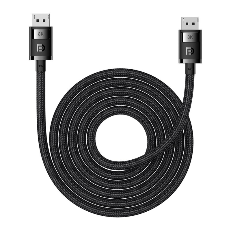 DisplayPort 8K 60Hz 5m Baseus High Definition Series laidas – juodas