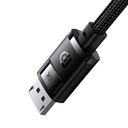 DisplayPort 8K 60Hz 5m Baseus High Definition Series laidas – juodas