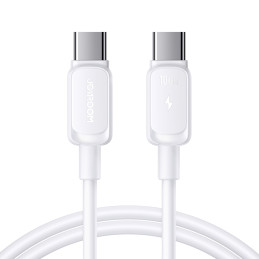 Joyroom Multi-Color Series A14 USB-C / USB-C 100W 1,2 m kabelis – baltas