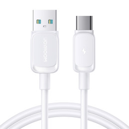 Joyroom Multi-Color Series A14 USB-A / USB-C 3A kabelis 1,2 m - baltas