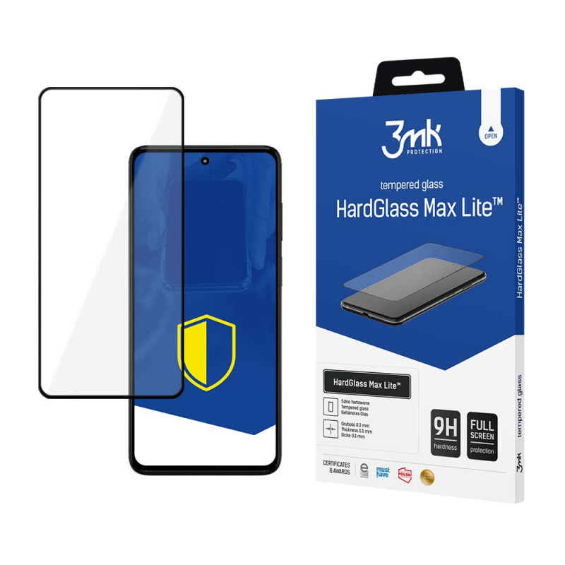 9H 3mk HardGlass Max Lite™ stiklas, skirtas Motorola Moto G82 5G