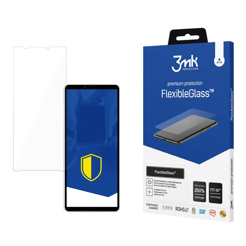 3mk FlexibleGlass™ hibridinis stiklas, skirtas Sony Xperia 10 V