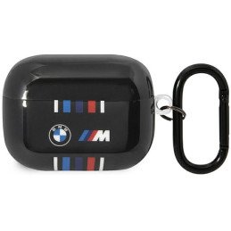 BMW Multiple Colored Lines dėklas, skirtas AirPods Pro - juodas