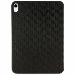 Karl Lagerfeld Saffiano Monogram Ikonik dėklas iPad 10,9" - juodas