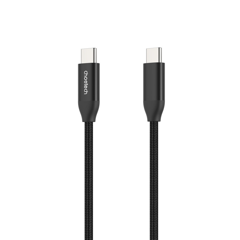 Choetech XCC-1035 USB-C – USB-C PD laidas 240W 480Mb/ s 1m – juodas