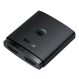Baseus AirJoy 2-in-1 4K 60Hz dvikryptis HDMI adapteris – juodas