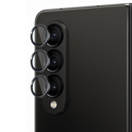 3mk Lens Protection Pro fotoaparato dangtelis, skirtas Samsung Galaxy Z Fold 4 – juodas