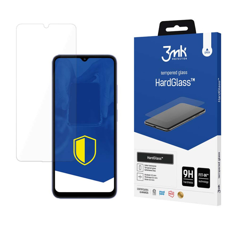 9H 3mk HardGlass™ stiklas ant Xiaomi Redmi 12C