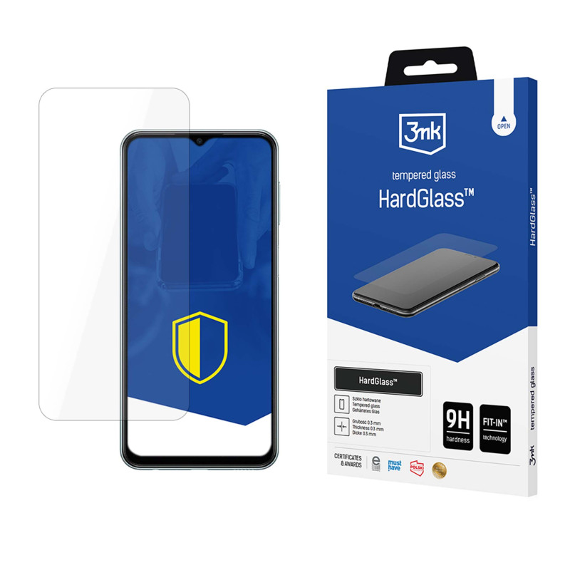 9H 3mk HardGlass™ stiklas, skirtas Samsung Galaxy M23 5G