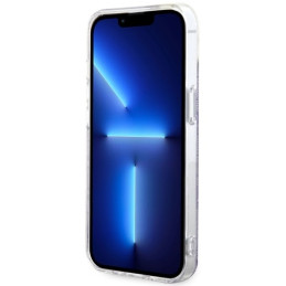 Guess 4G MagSafe dėklas iPhone 14 Plus - violetinis