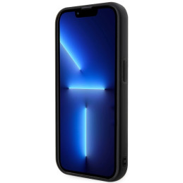 Karl Lagerfeld Rubber Choupette 3D dėklas iPhone 14 Pro Max - juodas