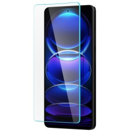 Spigen Glas.tR Plonas grūdintas stiklas, skirtas Xiaomi Redmi Note 12 Pro 5G / 12 Pro+ 5G / Poco X5 Pro 5G - 2 vnt.