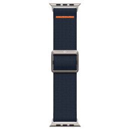„Spigen Fit Lite Ultra“ dirželis, skirtas Apple Watch 4/ 5/ 6/ 7/ 8/ 9/ SE/ Ultra (42/ 44/ 45/ 49 mm) – tamsiai mėlynas
