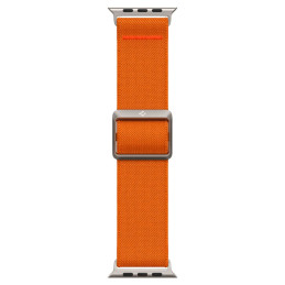 „Spigen Fit Lite Ultra“ dirželis, skirtas Apple Watch 4 / 5 / 6 / 7 / 8 / SE / Ultra (42/ 44/ 45/ 49 mm) – oranžinis