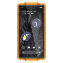 Spigen ALM Glas.tR grūdintas stiklas, skirtas Google Pixel 7A - 2 vnt.